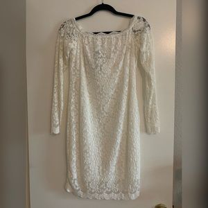 Off Shoulders Lace Dress